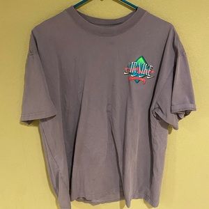 Air Nike Purple Graphic T-shirt
